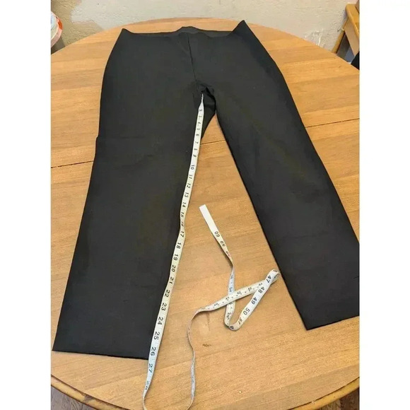 Women's black flat front pants by a New Day size 14 - Picture 1 of 6